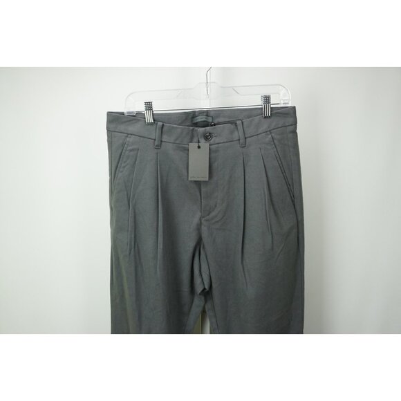 John Varvatos Elma Sting Ray Kian Dropped Carrot Fit Cotton Pants Sz 32 New